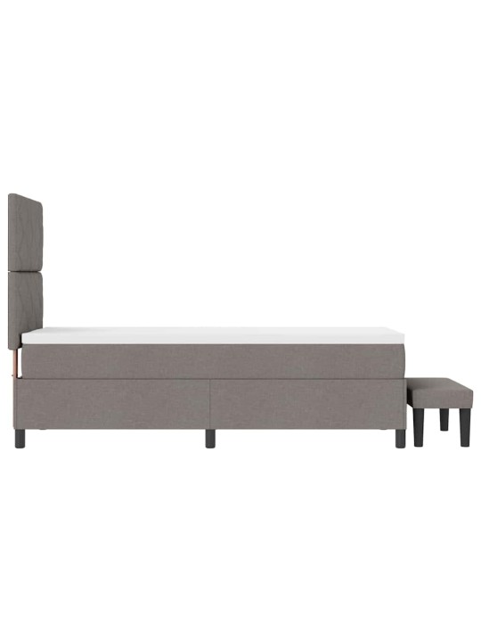 Kontinentaalvoodi madratsiga pruunikashall 80 x 200 cm kangas