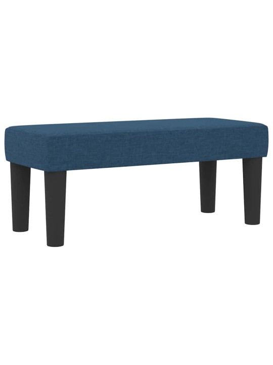Kontinentaalvoodi madratsi ja peatsiga sinine 80 x 200 cm kangas