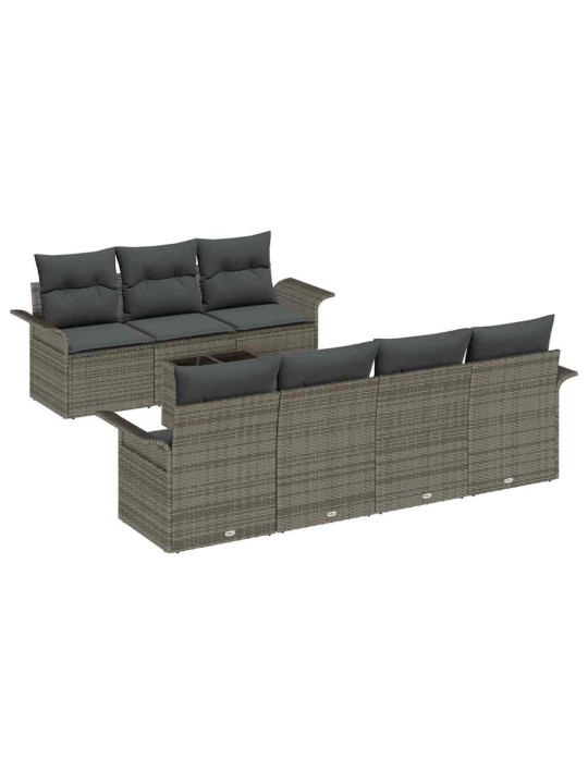 Aia diivanikomplekt padjaga padjaga 8 tk hall 55 x 55 x 37 cm