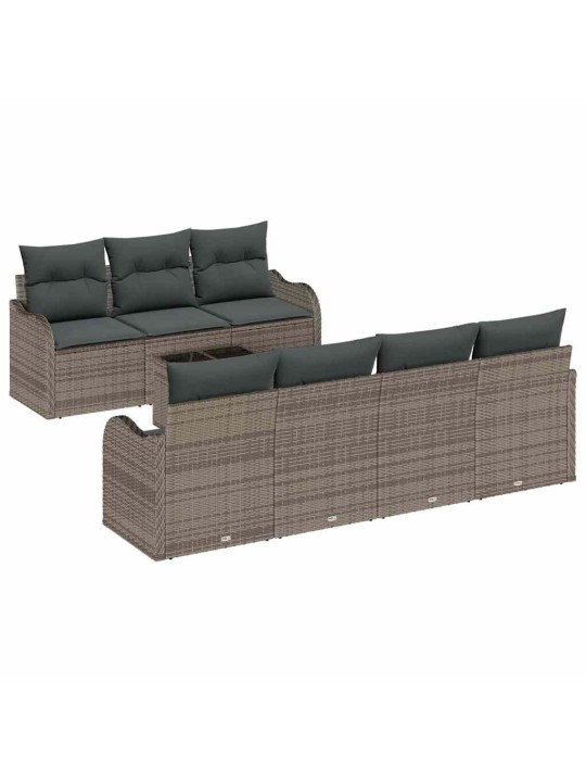 Aia diivanikomplekt padjaga padjaga 8 tk hall 55 x 55 x 37 cm