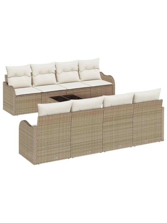Aia diivanikomplekt padjaga 9 tk beez ja koor 55 x 55 x 37 cm