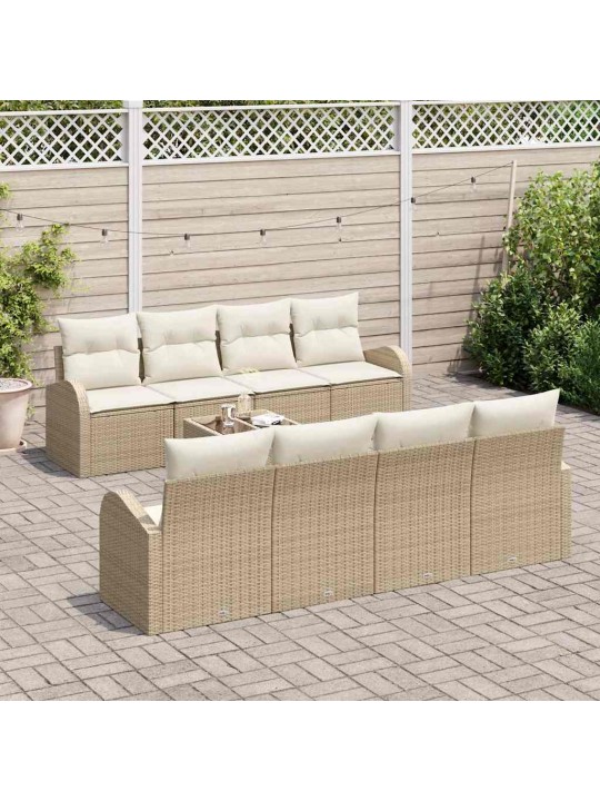Aia diivanikomplekt padjaga 9 tk beez ja koor 55 x 55 x 37 cm