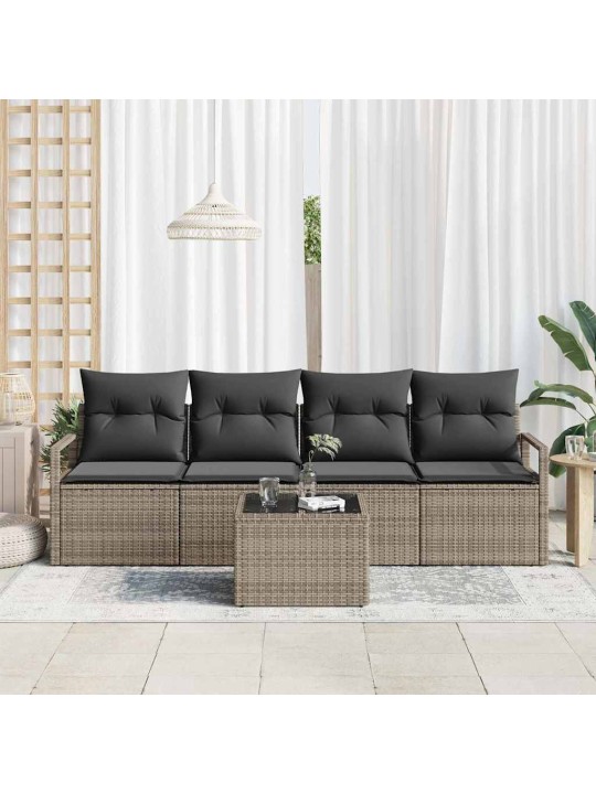 Aia diivanikomplekt padjaga padjaga 5 tk hall 55 x 55 x 37 cm