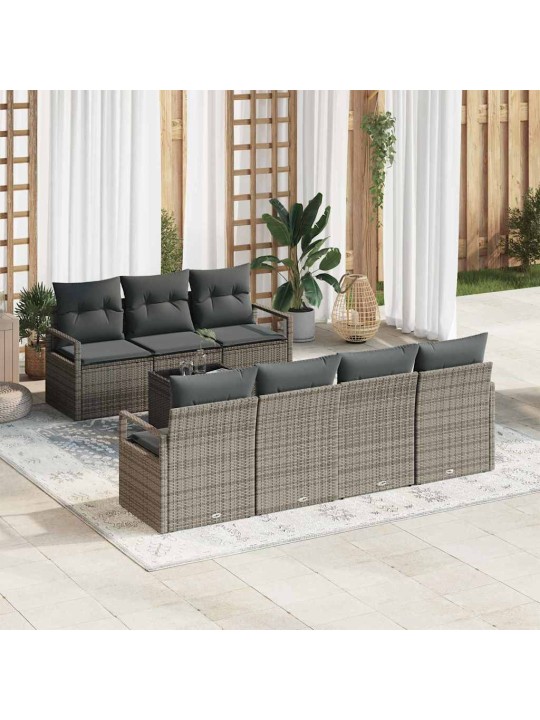 Aia diivanikomplekt padjaga padjaga 8 tk hall 55 x 55 x 37 cm