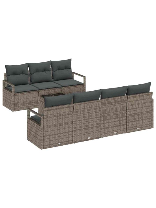 Aia diivanikomplekt padjaga padjaga 8 tk hall 55 x 55 x 37 cm