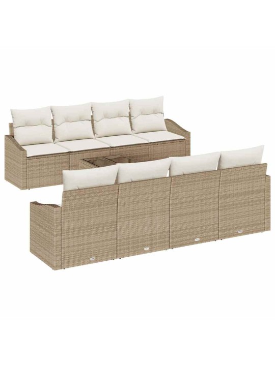 Aia diivanikomplekt padjaga 7 tk beez ja koor 55 x 55 x 37 cm