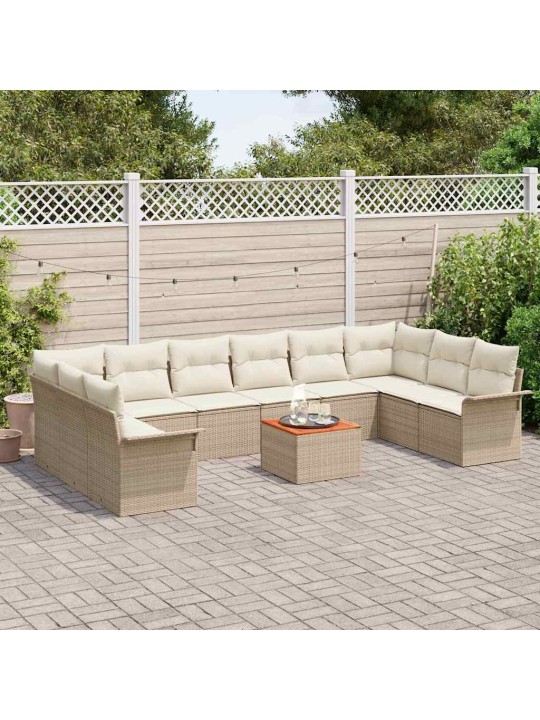 Aia diivanikomplekt padjaga 11 tk beez ja koor 55 x 55 x 37 cm