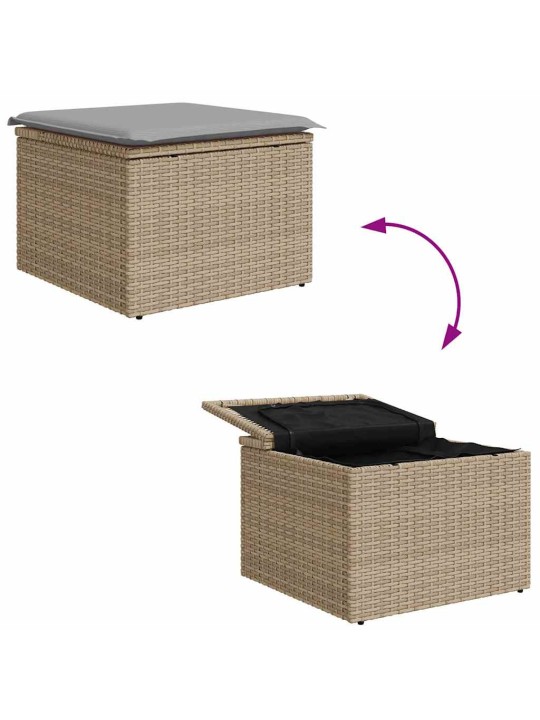 Aia diivanikomplekt 7 tk beež ja helehall