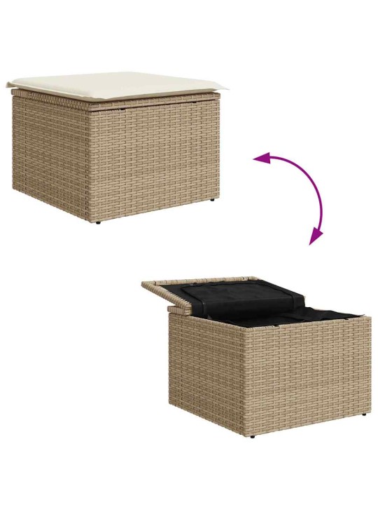 Aia diivanikomplekt 9 tk beež ja valge