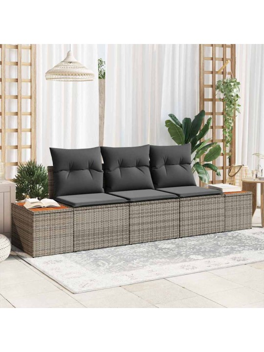 Aia diivanikomplekt 3 tk hall 239 x 62 x 85 cm polürooster
