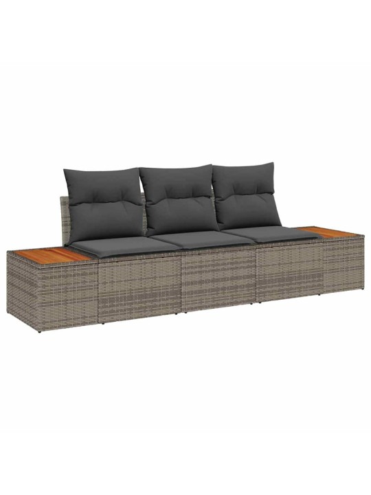 Aia diivanikomplekt 3 tk hall 239 x 62 x 85 cm polürooster