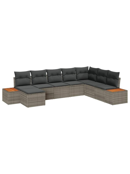 Aia diivanikomplekt 8 tk hall 319 x 209 x 85 cm polürooster