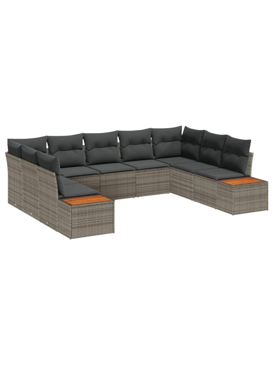 Aia diivanikomplekt 5 tk hall 289 x 209 x 85 cm polürooster