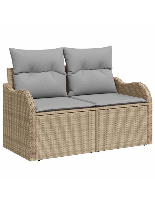 Aia diivanikomplekt 11 tk beež 100 x 55 x 73 cm polürooster
