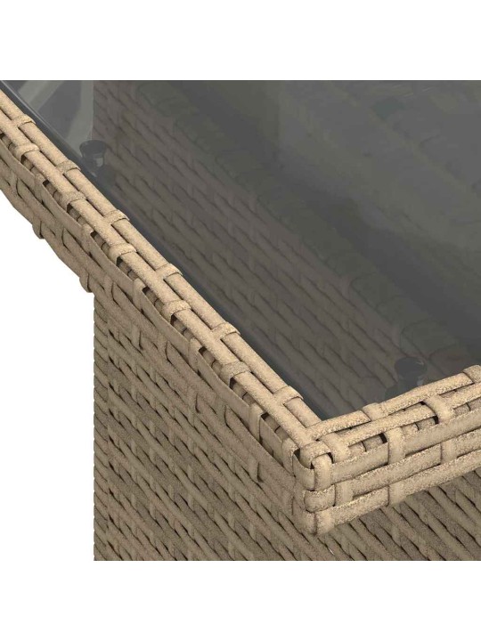 Aia diivanikomplekt 11 tk beež ja heledhall 100 x 55 x 73 cm