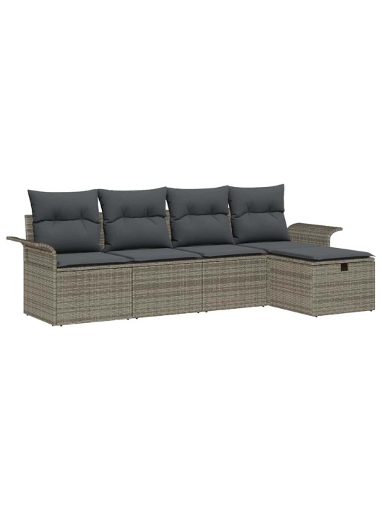 Aia diivanikomplekt 5 tk hall 251 x 117 x 85 cm polürooster
