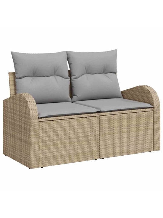 Aia diivanikomplekt 6 tk beež ja helehall 234 x 124 x 85 cm