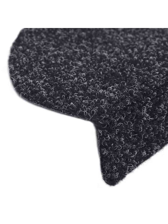 ISEKLEEPUVAD TREPIMATID, 20 TK, MUST, 65X21X4 CM