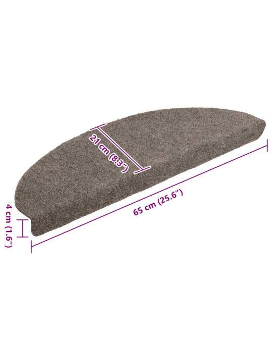 ISEKLEEPUVAD TREPIMATID, 20 TK, KREEM, 65X21X4 CM
