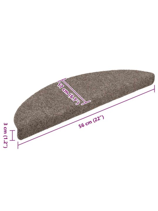 TREPIMATID ISEKLEEPUVAD 20 TK BEEŽ 56X17X3 CM