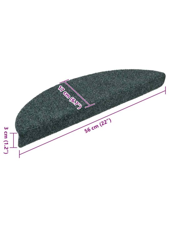 ISELIIMUVAD TREPIVAIBAD 20 TK, ROHELINE, 56 X 17 X 3 CM