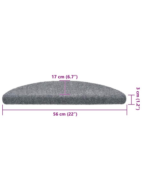 ISELIIMUVAD TREPIVAIBAD 30 TK, HELEHALL, 56 X 17 X 3 CM