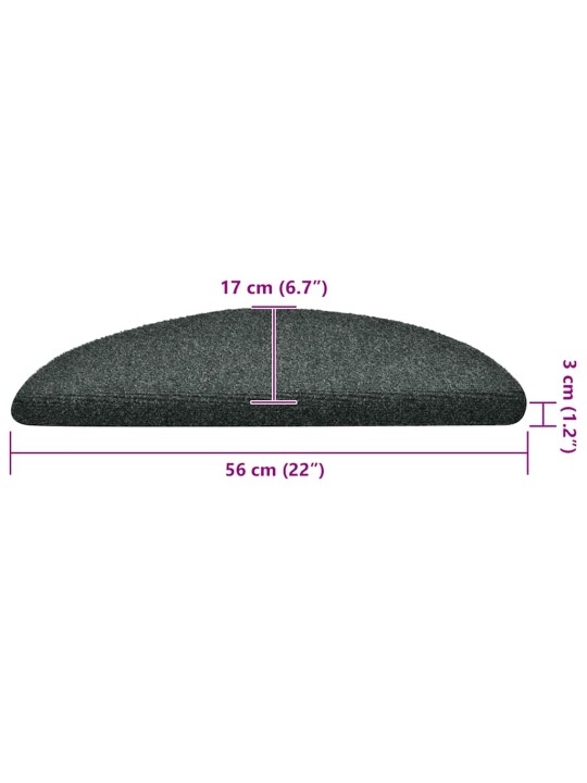 ISELIIMUVAD TREPIVAIBAD 30 TK, ROHELINE, 56 X 17 X 3 CM