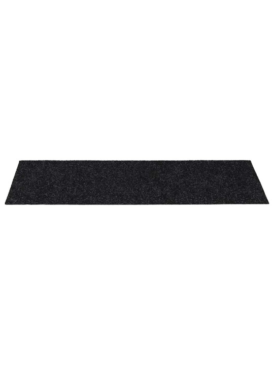 ISEKLEEPUVAD TREPIMATID 30 TK, MUST 60X25 CM RISTKÜLIKUKUJULINE
