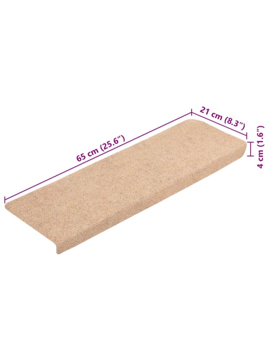 ISEKLEEPUVAD TREPIMATID, 20 TK, KREEM, 65X21X4 CM