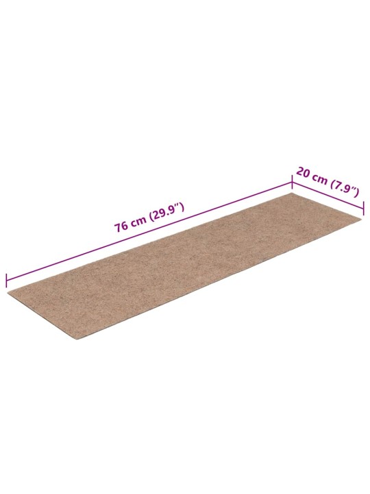 ISEKLEEPUVAD TREPIMATID 30 TK, 76X20 CM RISTKÜLIKUKUJULINE