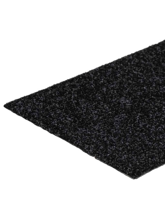 ISEKLEEPUVAD TREPIMATID 30 TK, MUST 76X20 CM RISTKÜLIKUKUJULINE