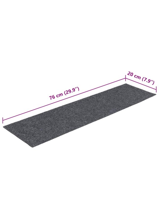 ISEKLEEPUVAD TREPIMATID 30 TK, 76X20 CM RISTKÜLIKUKUJULINE