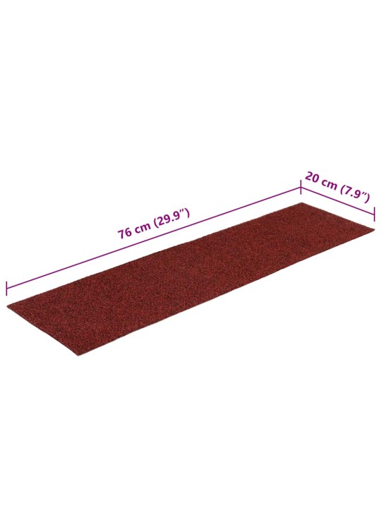 ISEKLEEPUVAD TREPIMATID 30 TK, 76X20 CM RISTKÜLIKUKUJULINE