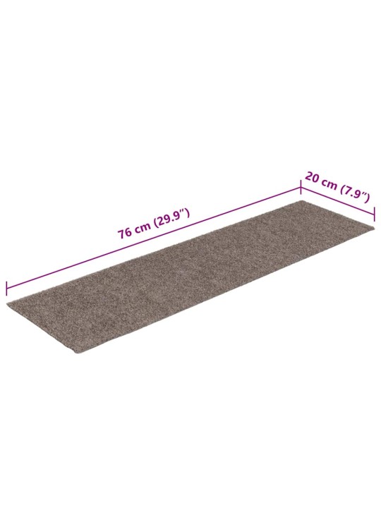 ISEKLEEPUVAD TREPIMATID 30 TK, 76X20 CM RISTKÜLIKUKUJULINE