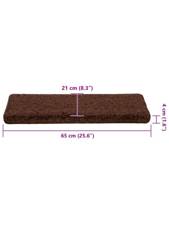 TREPIMATID 30 TK, 65 X 21 X 4 CM, PRUUN