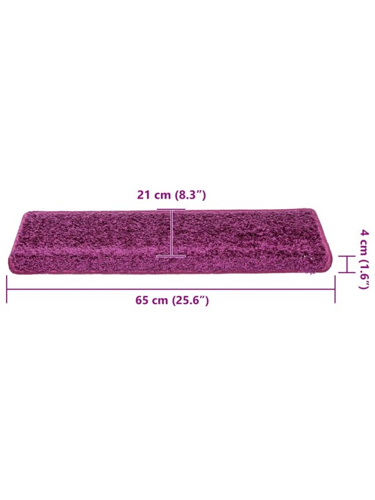 TREPIVAIBAD 30 TK, 65 X 21 X 4 CM, VIOLETNE