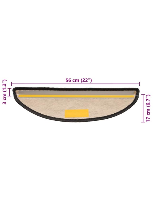 ISEKLEEPUV TREPIVAIP, 30 TK, 56X17X3 CM, ANTRASIITHALL