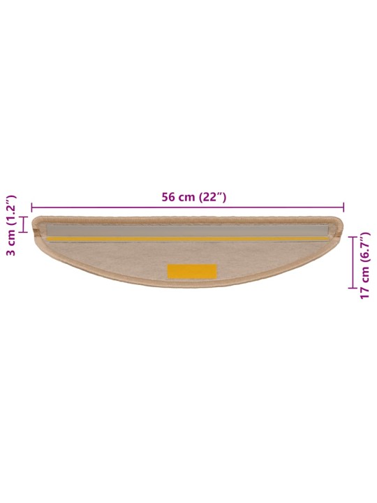 ISEKLEEPUV TREPIVAIP, 30 TK, 56X17X3 CM, HELEBEEŽ