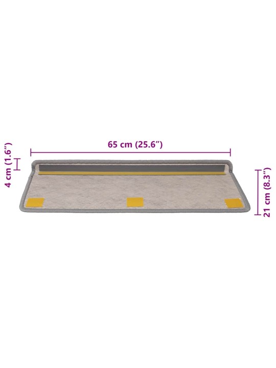 ISEKLEEPUV TREPIVAIP, 30 TK, 65X21X4 CM, PLATINA
