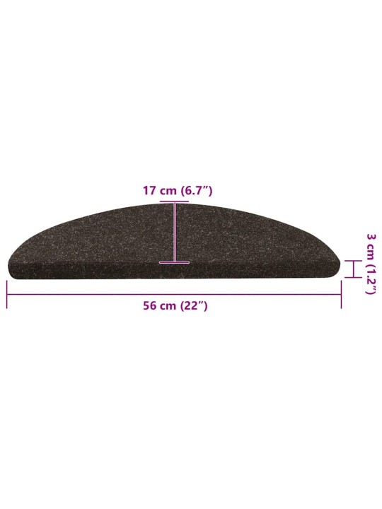 ISELIIMUVAD TREPIVAIBAD 30 TK, ANTRATSIITHALL, 56 X 17 X 3 CM