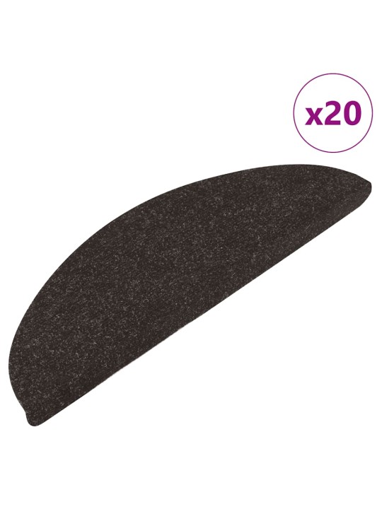 ISELIIMUVAD TREPIVAIBAD 20 TK, MUST, 56 X 17 X 3 CM