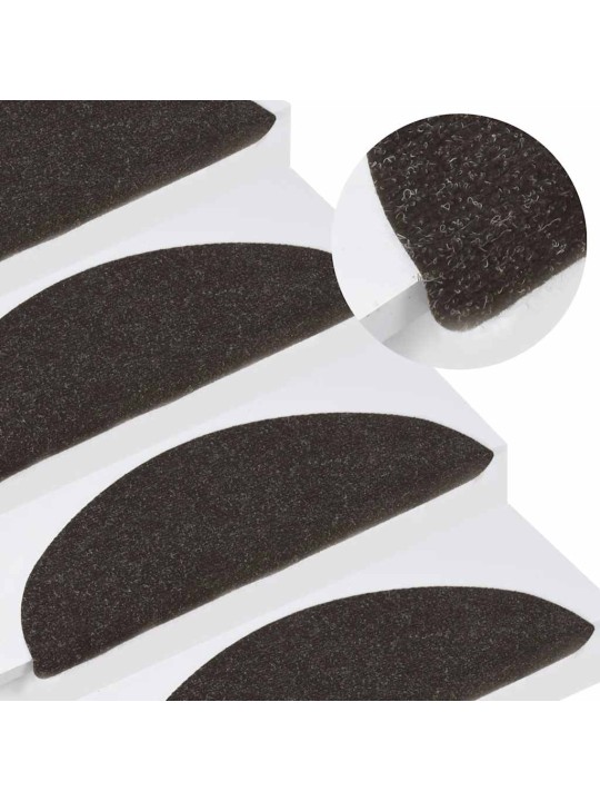 ISELIIMUVAD TREPIVAIBAD 20 TK, MUST, 56 X 17 X 3 CM