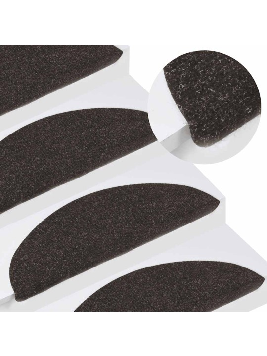 ISELIIMUVAD TREPIVAIBAD 30 TK, MUST, 56 X 17 X 3 CM