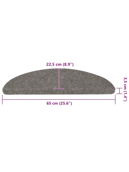 ISELIIMUVAD TREPIVAIBAD 20 TK, HALL, 65 X 22,5 X 3,5 CM
