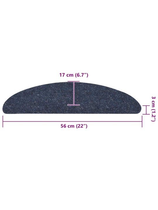 ISELIIMUVAD TREPIVAIBAD 30 TK, SININE, 56 X 17 X 3 CM
