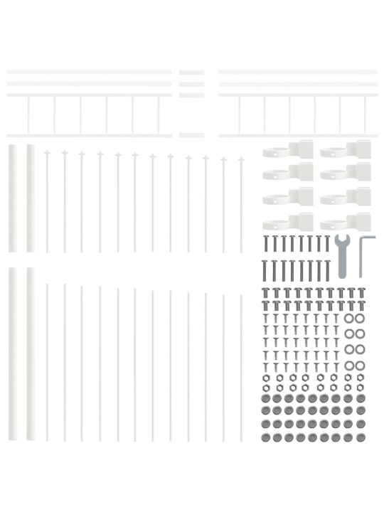 Aiapaneel valge 680 x 200 cm