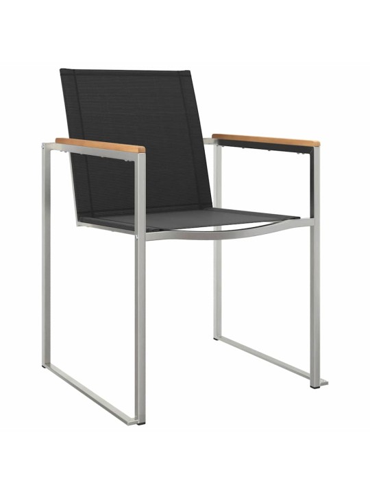 Aia söögilaudade komplekt 9 tk tugev teakpuit