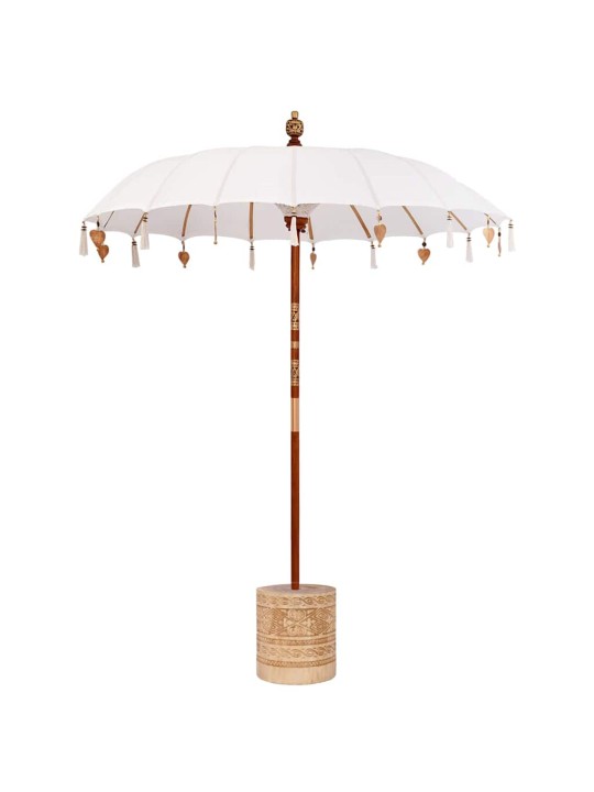 Balilaste parasiil kreemjas 180-190 cm puuvill, massiivne puit