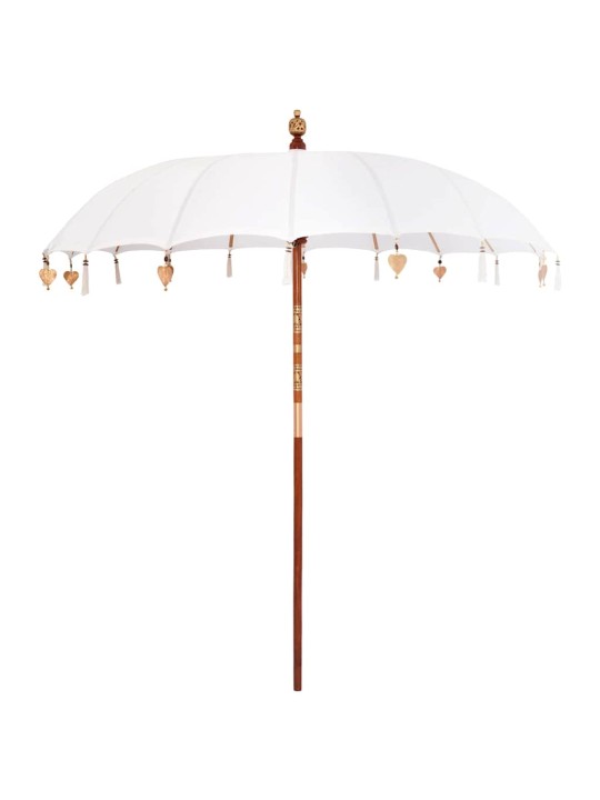 Balilaste parasiil kreemjas 210-220 cm puuvill, massiivne puit