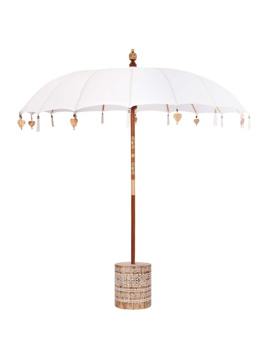 Balilaste parasiil kreemjas 210-220 cm puuvill, massiivne puit
